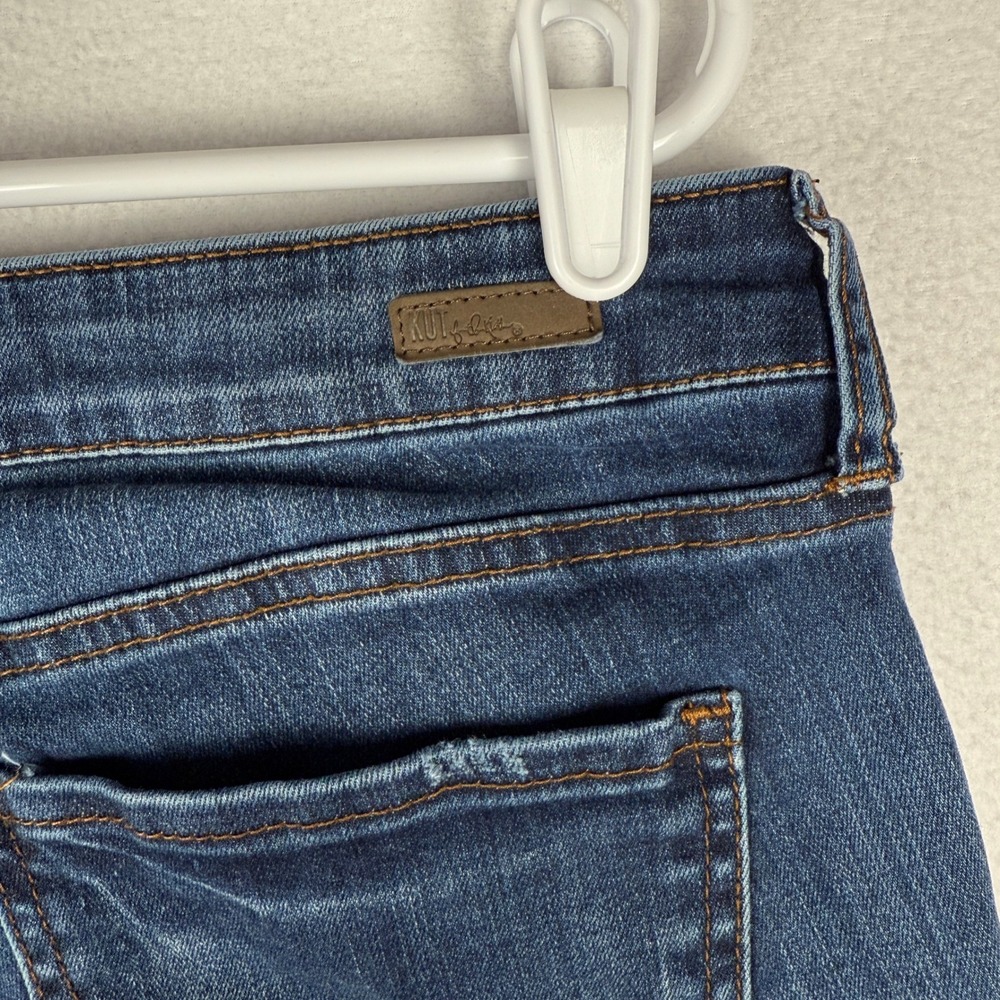 KUT from the Kloth Catherine Boyfriend Jeans Womens 14 Medium Wash Denim - Picture 4 of 9
